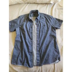 New Ted Baker London SS Blue Printed Shirt Size 5